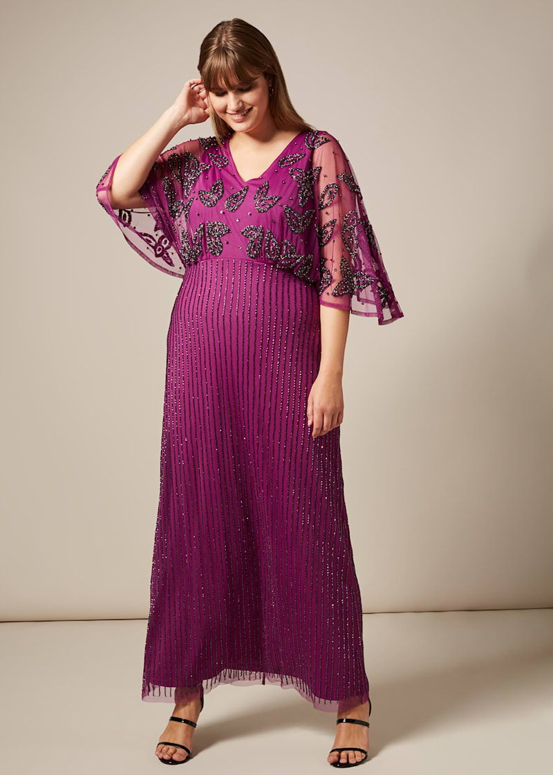Phase eight cheap magenta dress