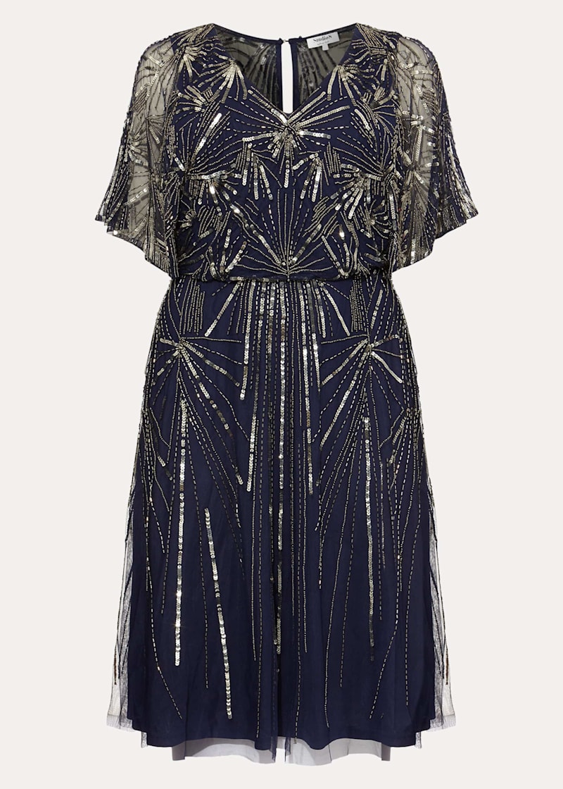 Studio 8 zoe beaded clearance dress