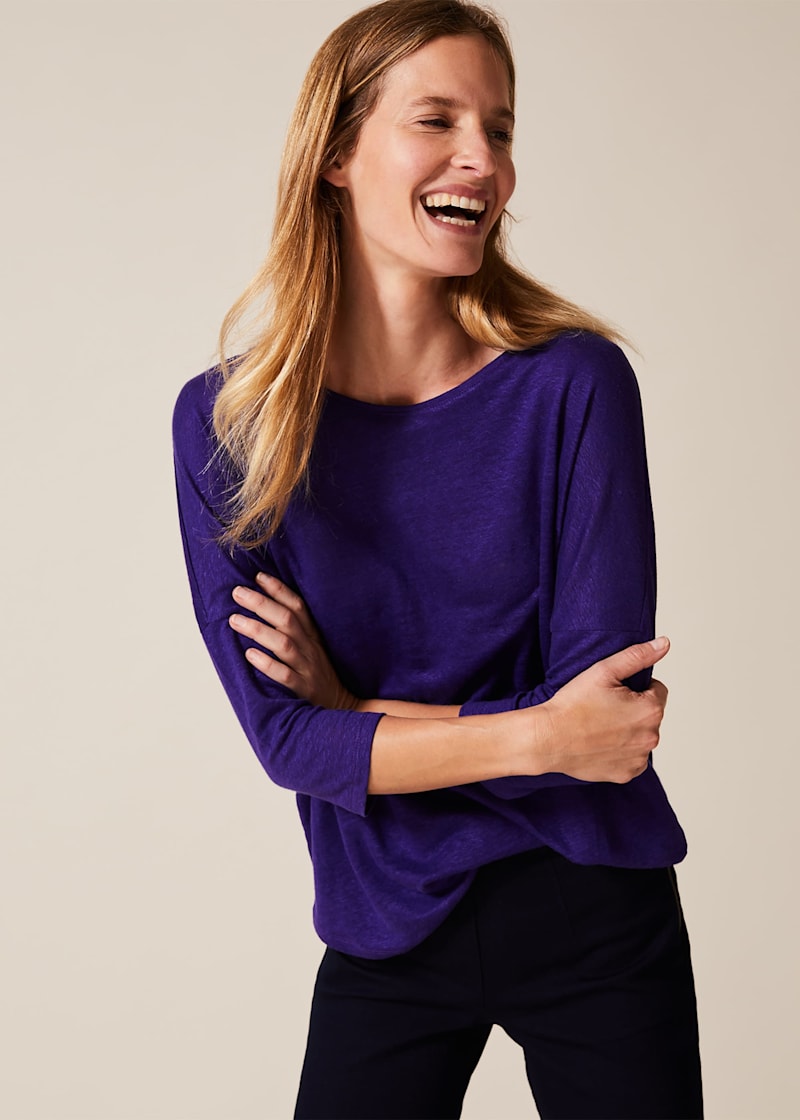 Phase eight linen hot sale top