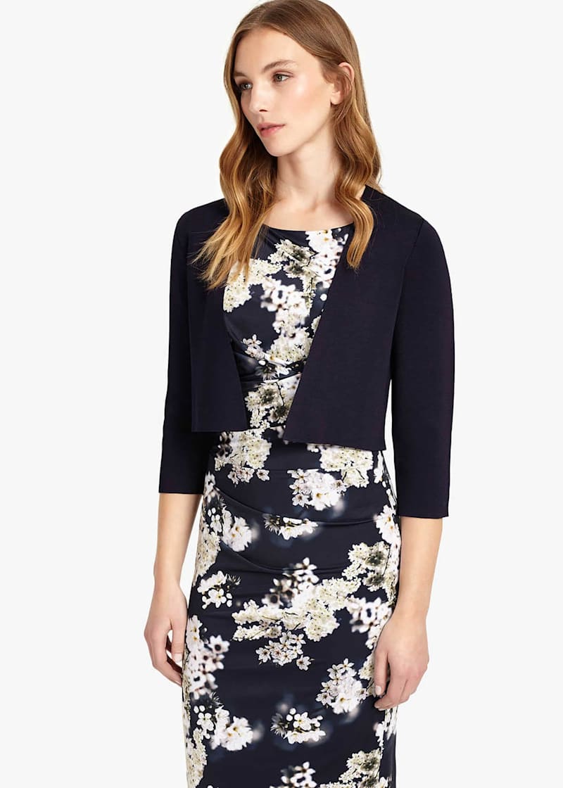 Phase eight salma knit jacket rose sale