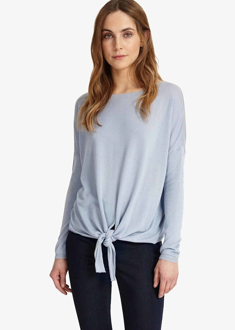 Front tie jumper discount