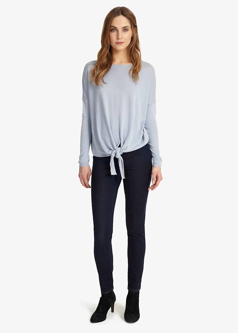 Front tie jumper on sale