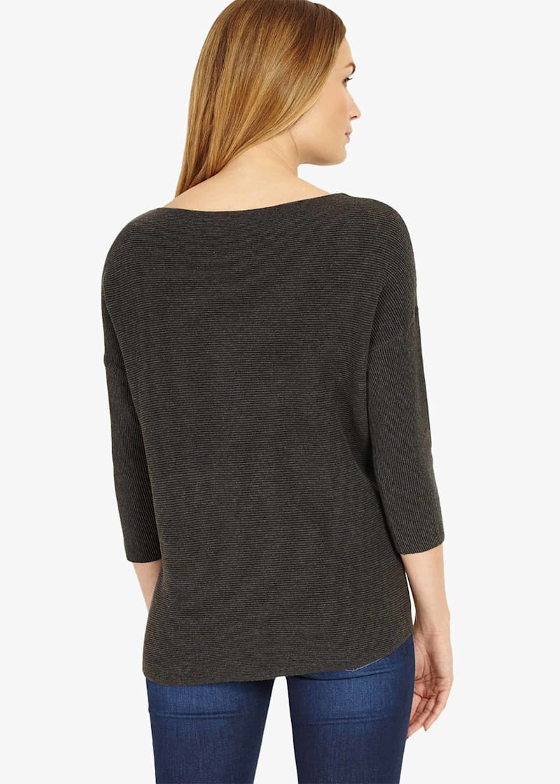 Piera Ripple Stitch Knitted Jumper