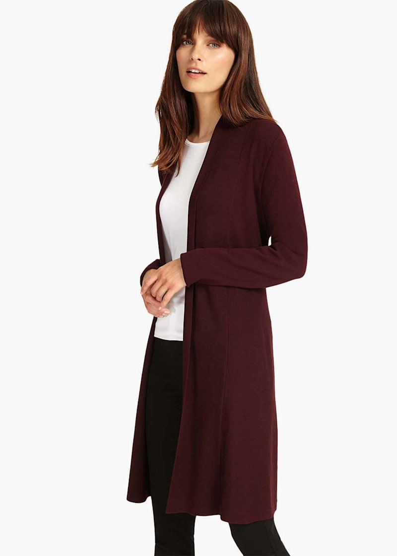 Phase eight sheer lili longline cardigan discount