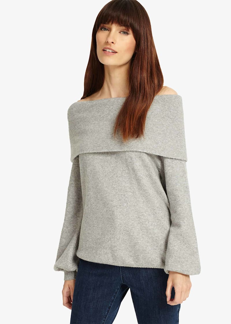 Bardot knitted jumper clearance