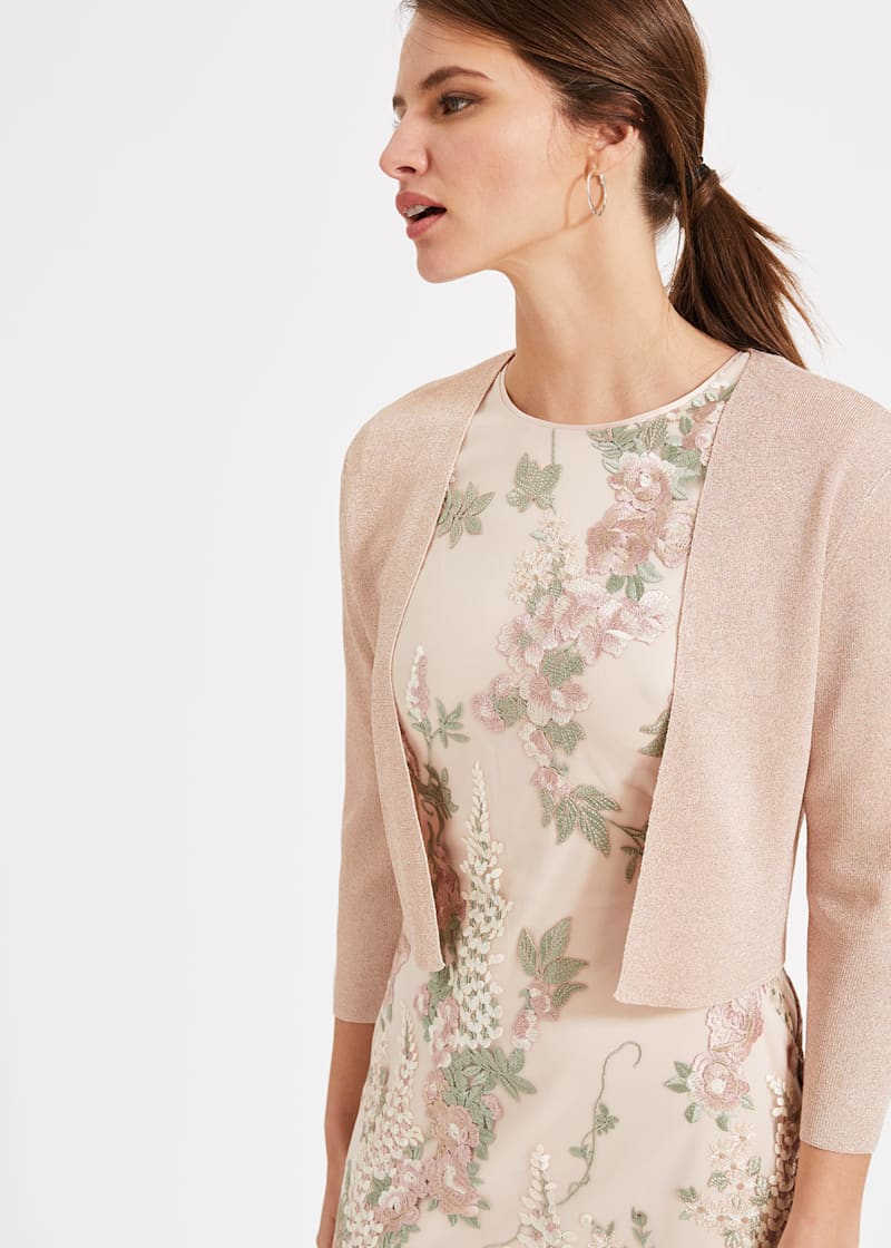 Salma Shimmer Knitted Jacket