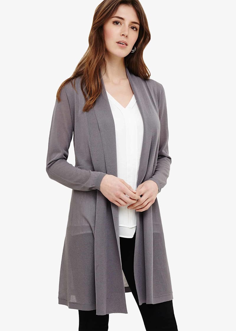Lili Sheer Longline Cardigan