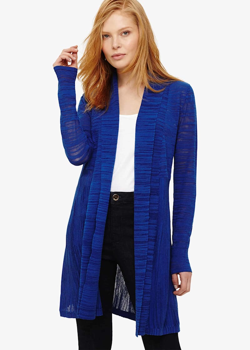 Phase eight lili longline cardigan navy sale