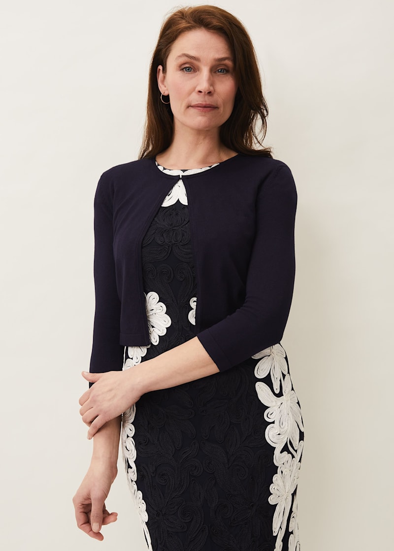 Phase eight store juno dress navy