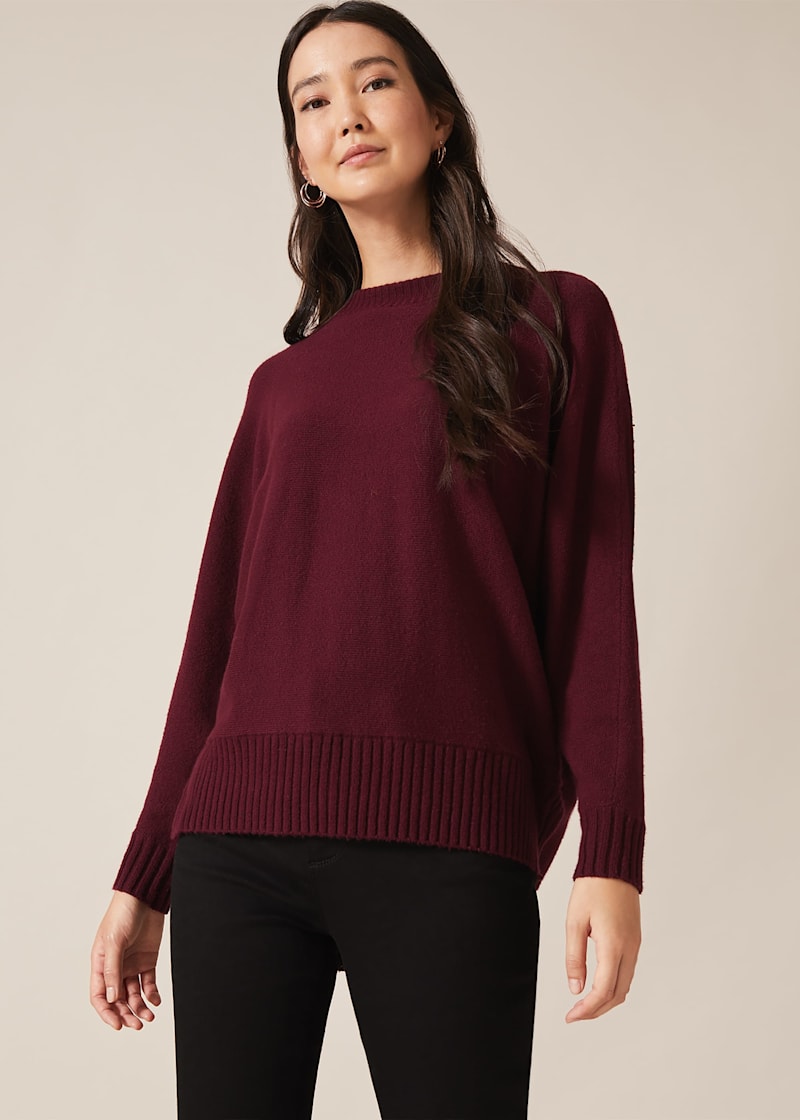 Palmer Boxy Knit Jumper | Phase Eight UK