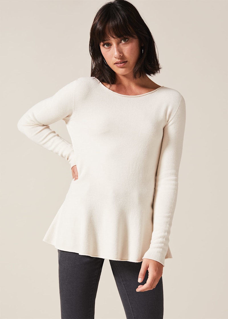 Pam Peplum Knit Top