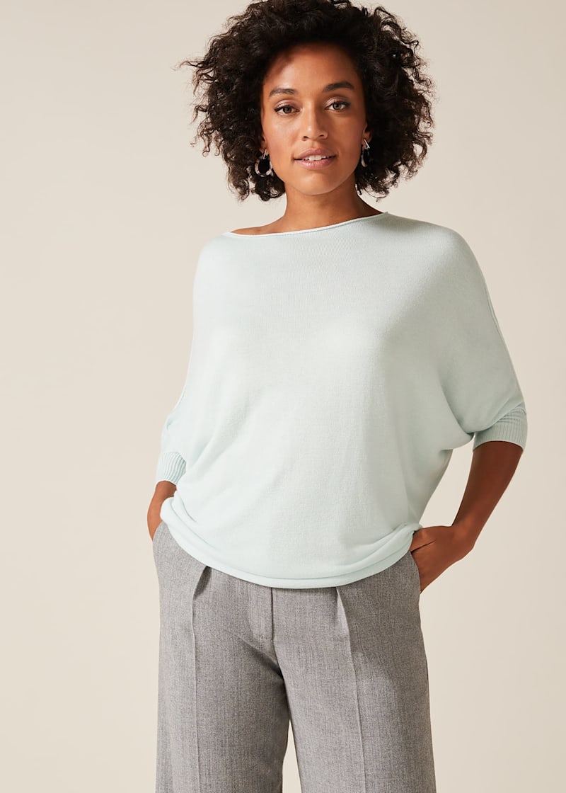 White batwing jumper new arrivals