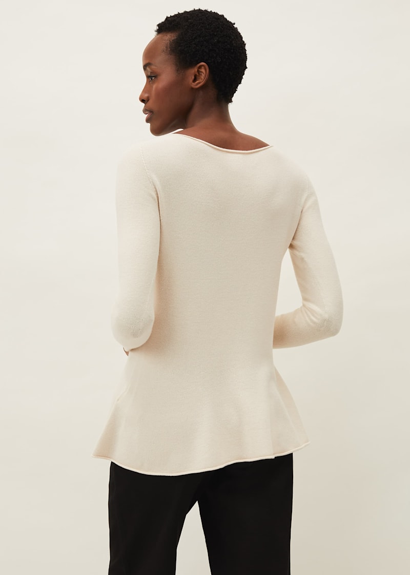 Pam Peplum Hem Jumper