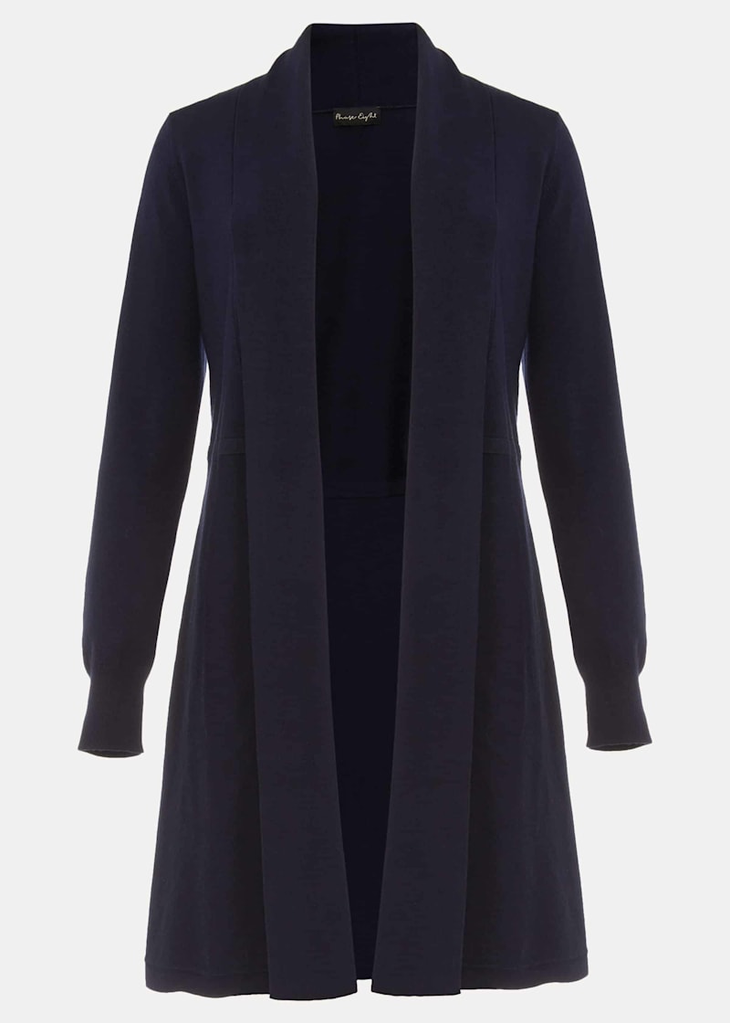 Phase eight lili longline cardigan navy deals