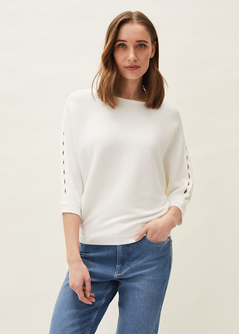 Phase eight white jumper hot sale