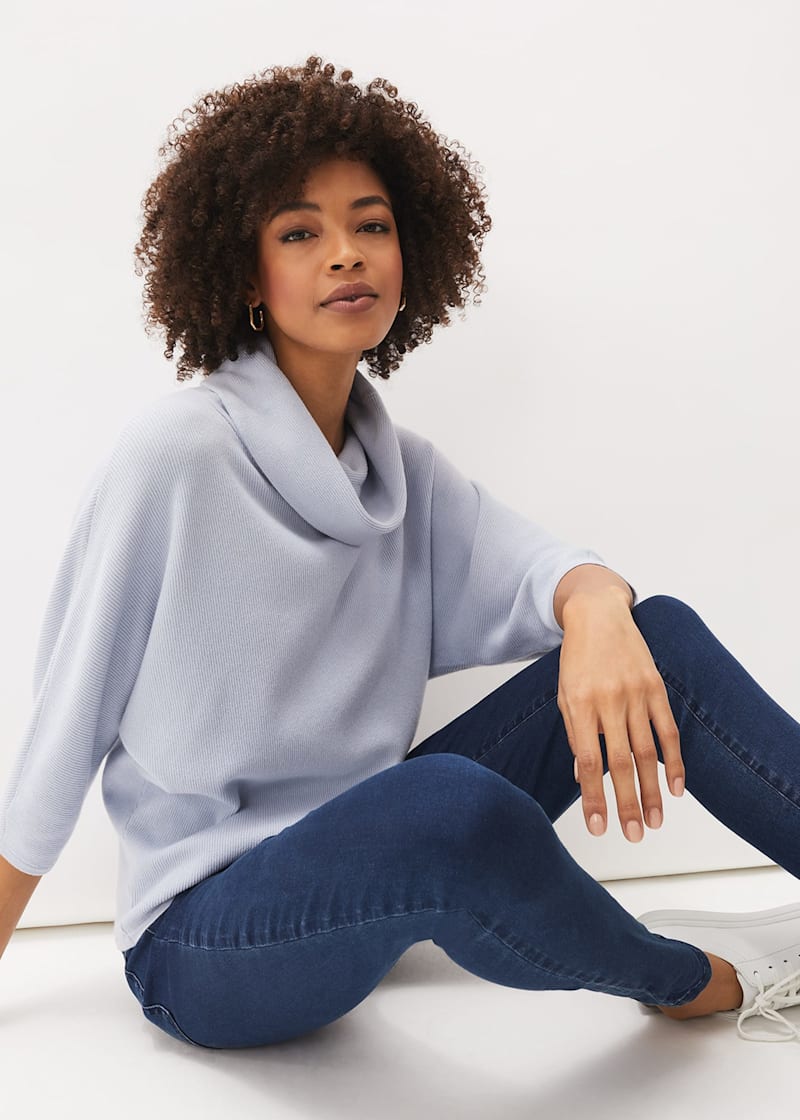 Camillan Cowl Neck Knit Jumper