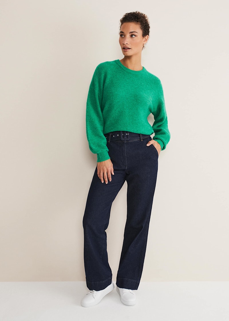 Amiah Mohair Knitted Jumper