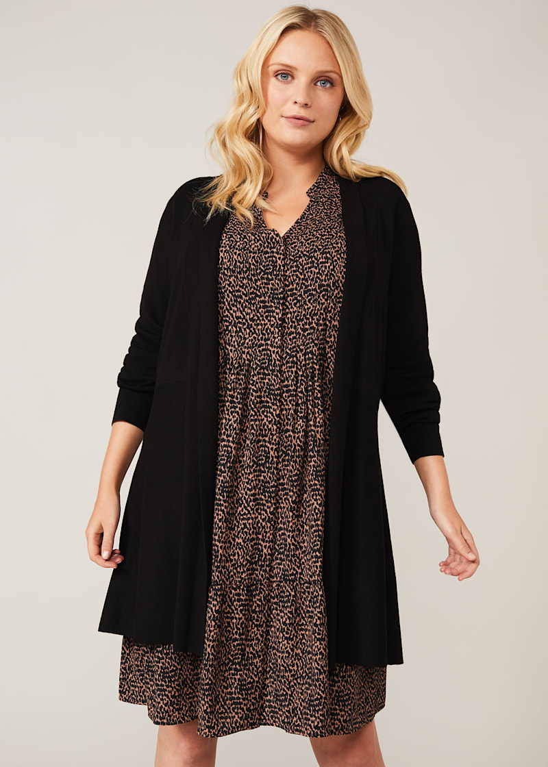 Plus size cheap cardigan dress
