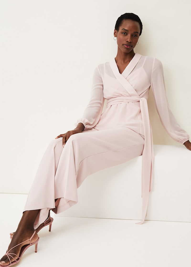 Sheer wrap shop dress