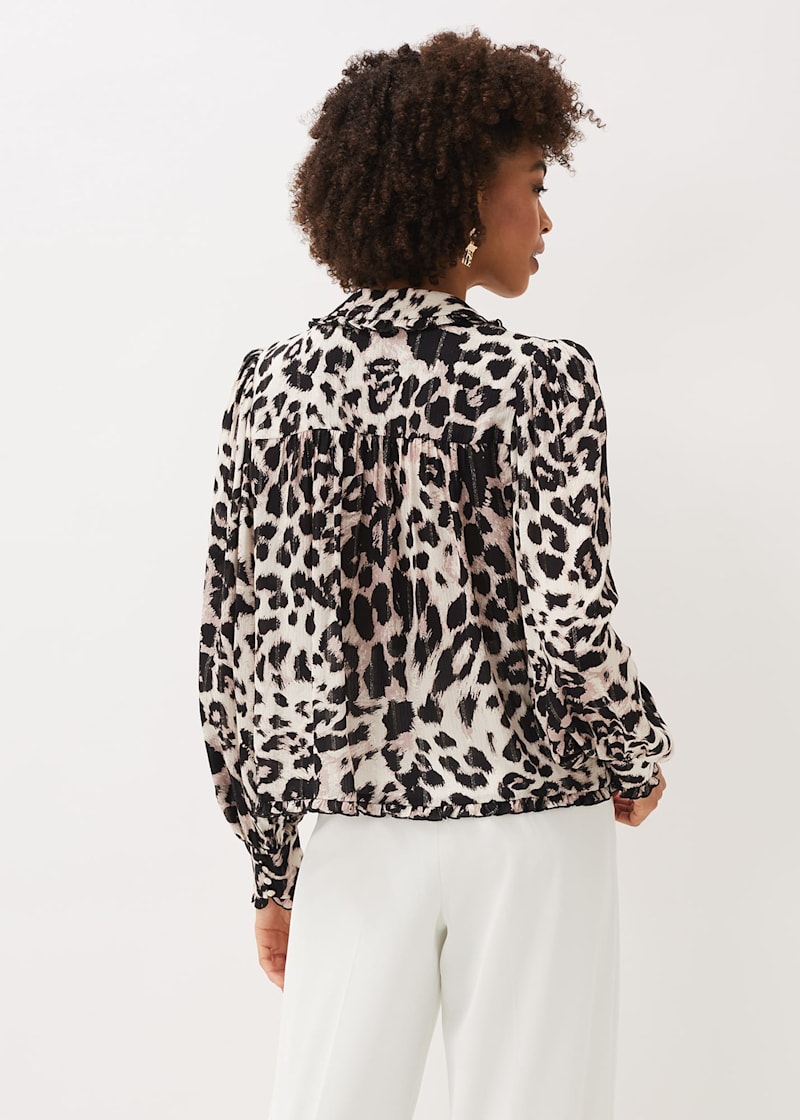 Chelsie Leopard Print Blouse Phase Eight UK