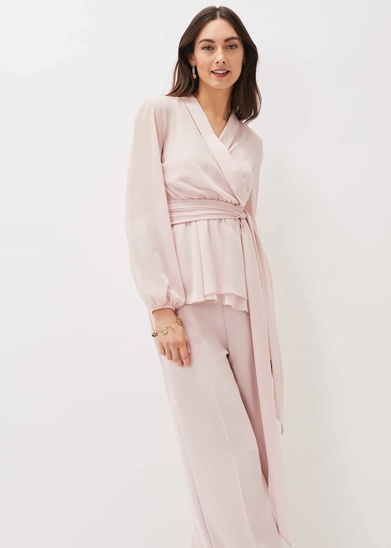 Florentine Wrap Co Ord Top