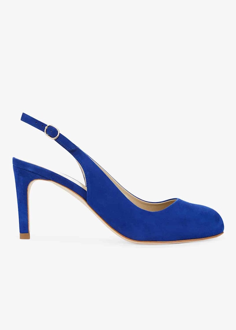 Sophia Leather Slingback Shoes