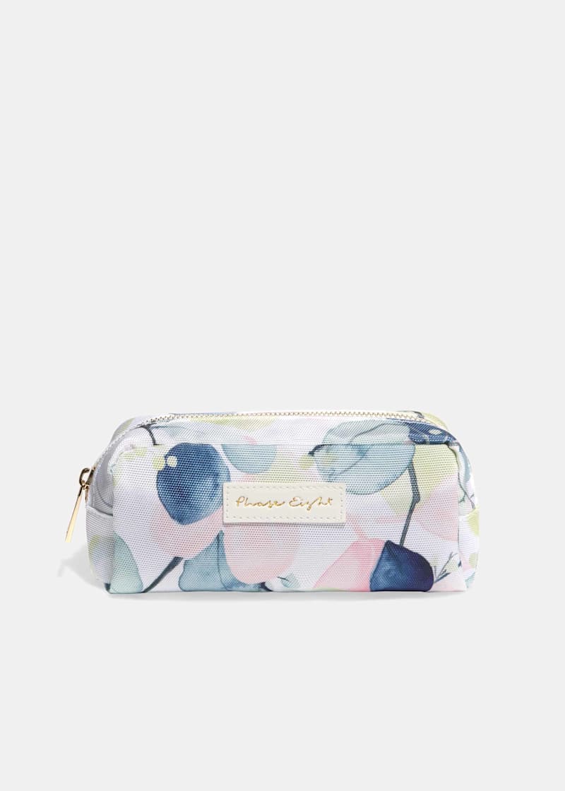 Laina Leaf Printed Make Up Bag