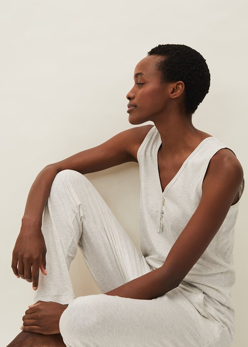 Pyjama vest tops shop