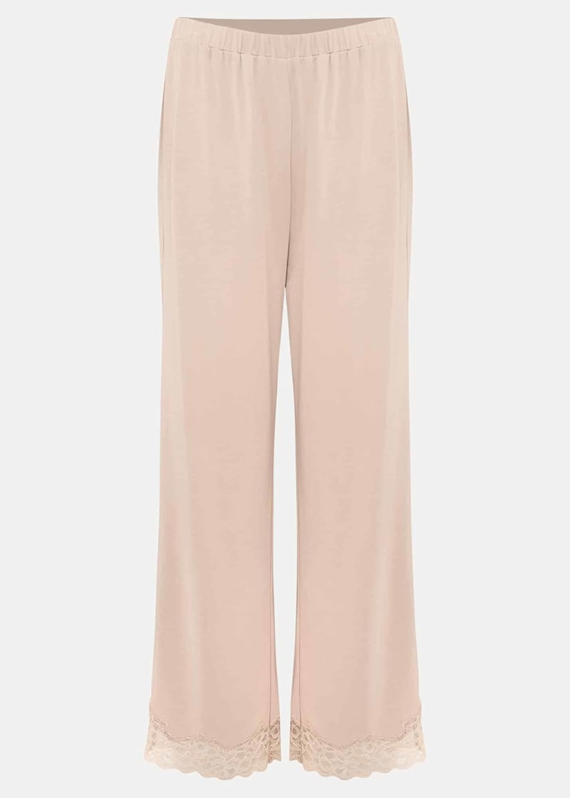 Dusty pink palazzo pants online