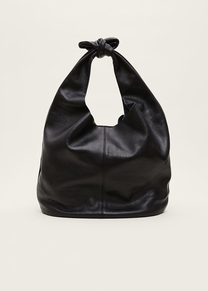 Black Leather Bag Soft Leather Bag Slouchy Leather Bag 