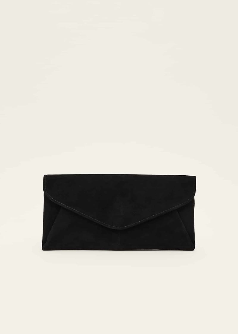 Suede clutch purse discount