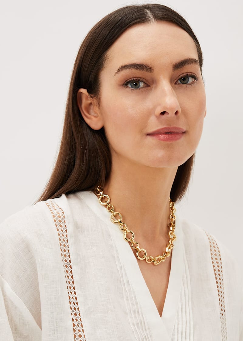 Chunky chain jewelry on sale