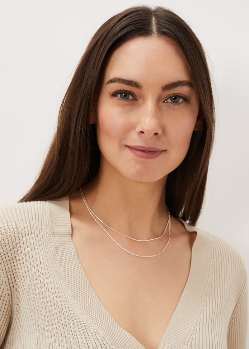 Two layered necklace on sale