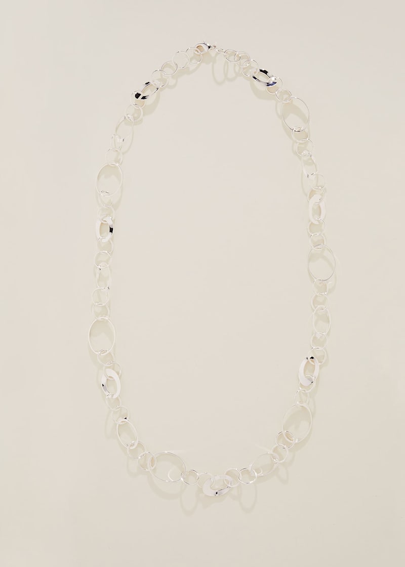 Linked Long Necklace