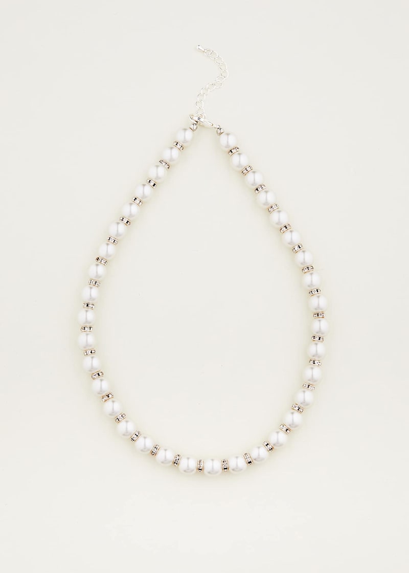 Phase eight pearl necklace top
