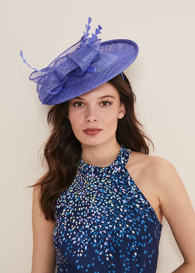 Blue Fascinator Phase Eight UK