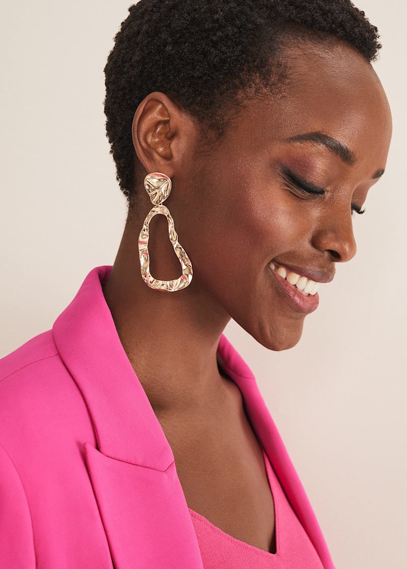 Gold Drop Earrings
