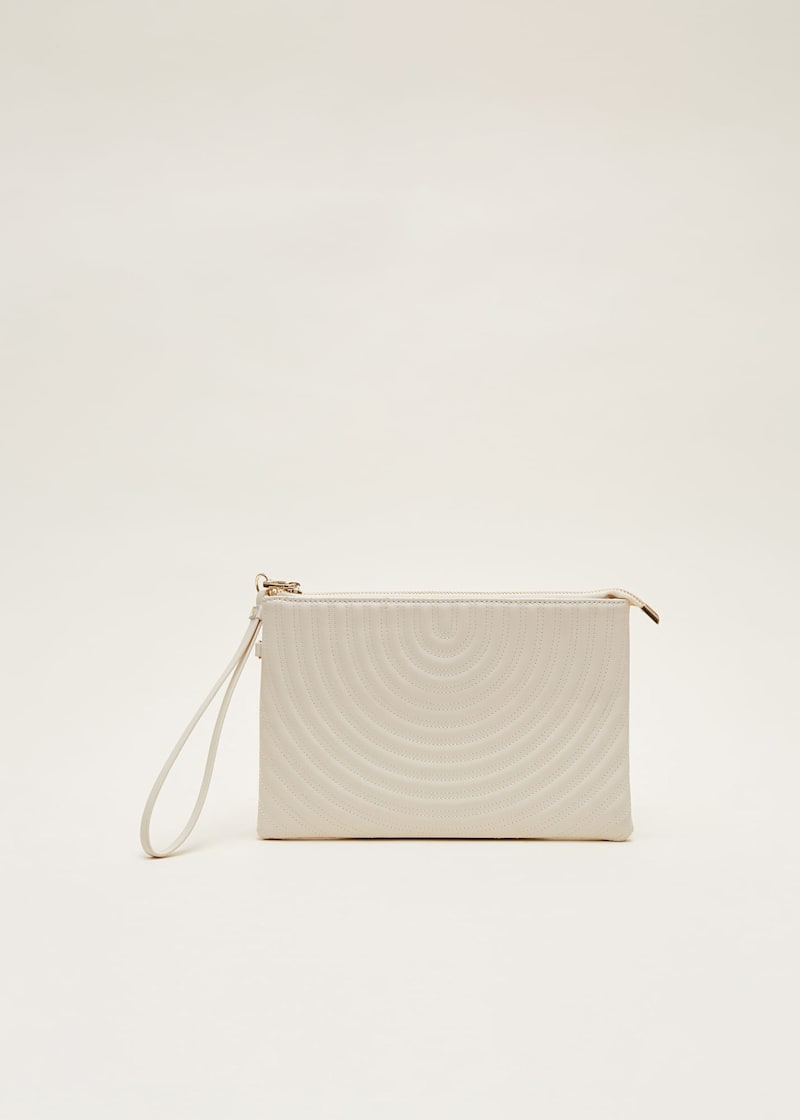 Cheap white clutch bag clearance