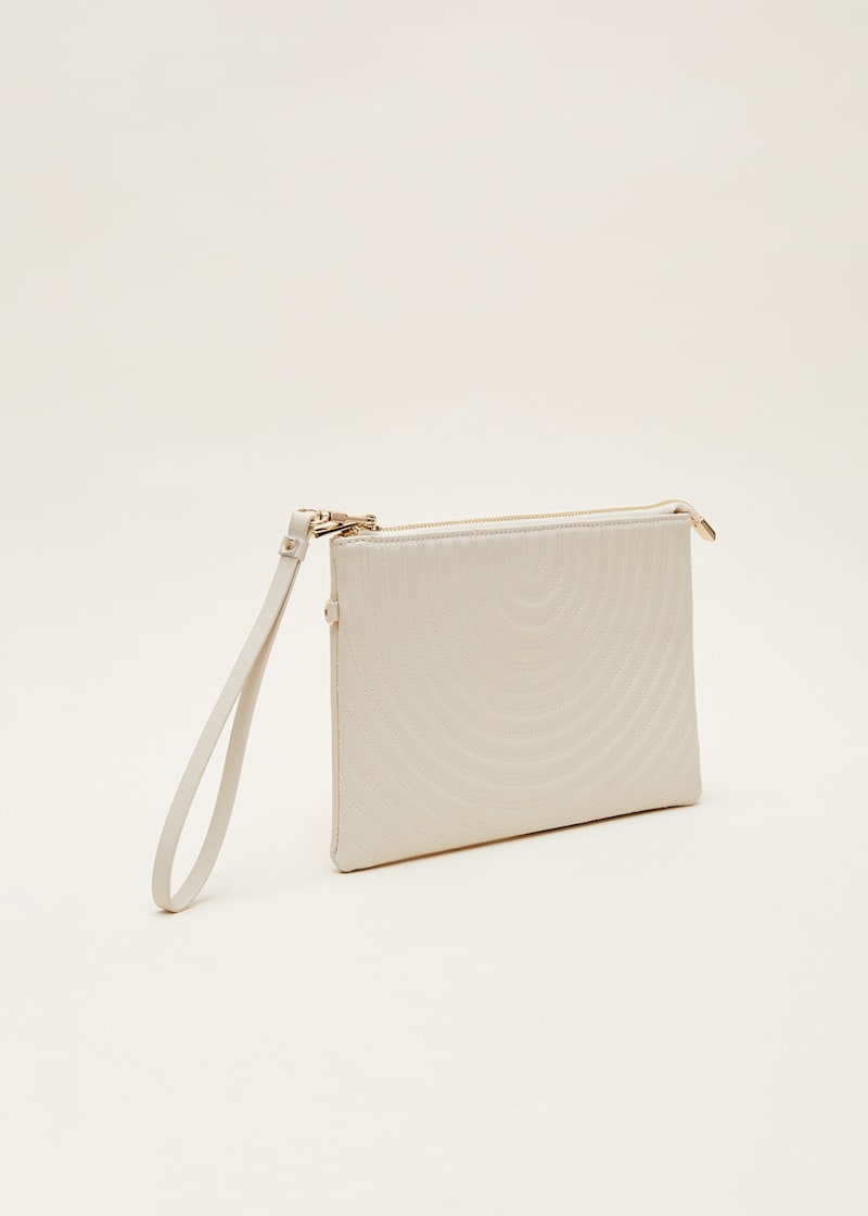 Cream evening bag store