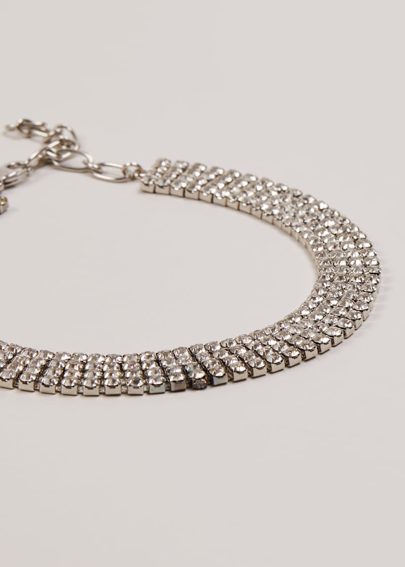 Sparkly hotsell choker necklace