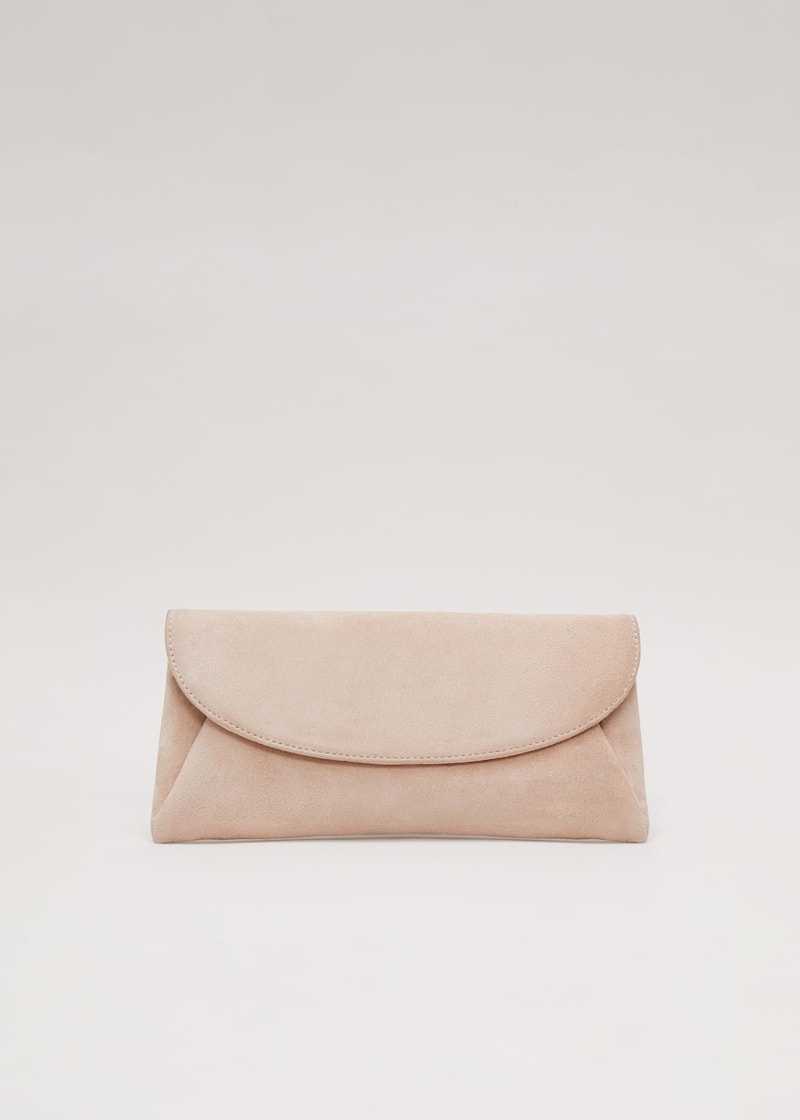Clutch suede hot sale