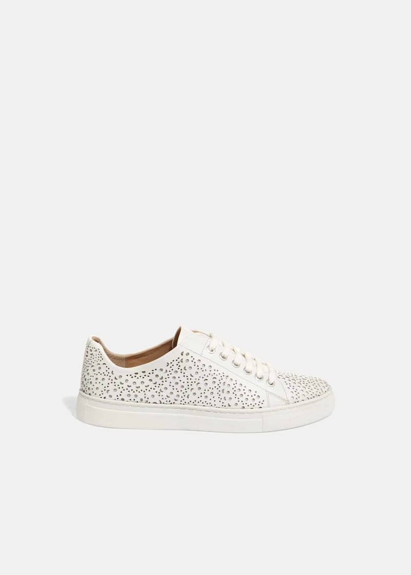 Fiona Laser Cut Trainers