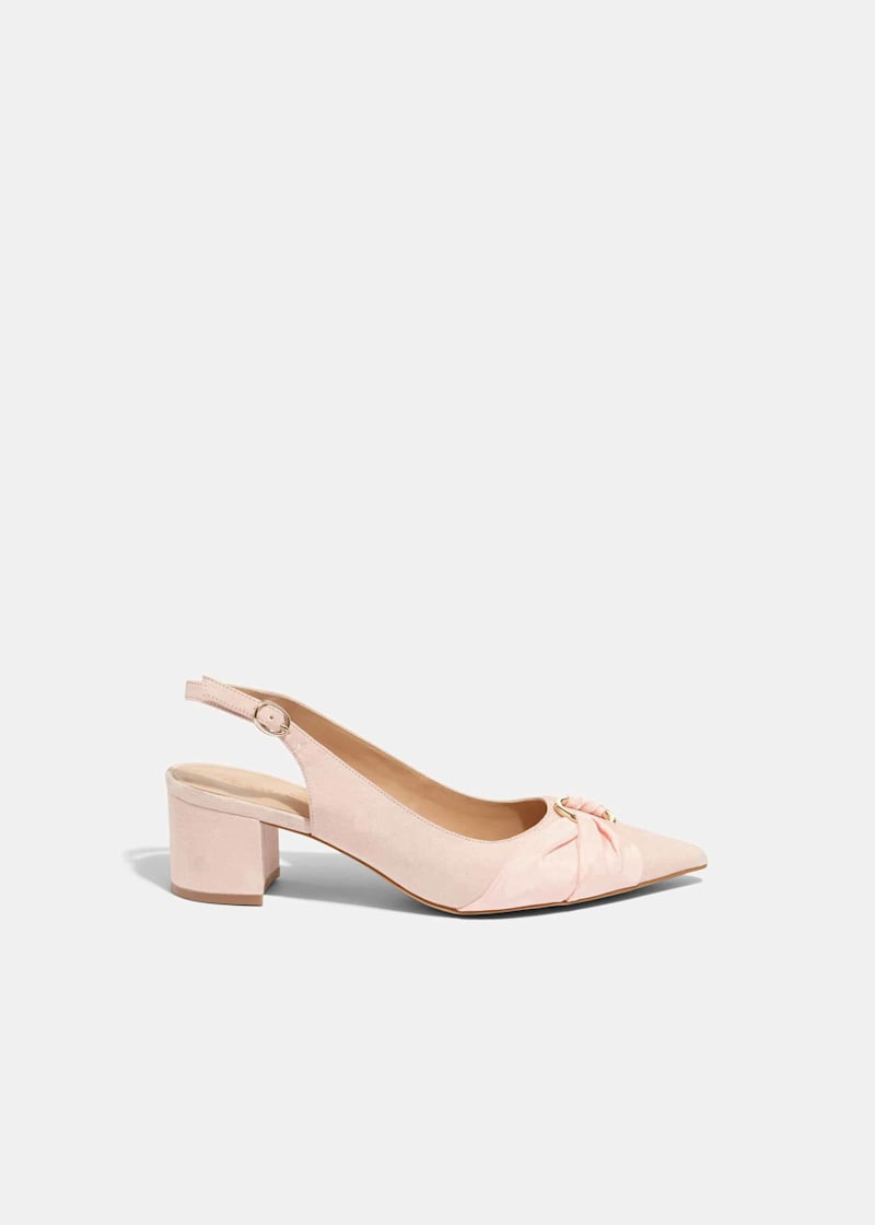 Giselle Block Heel Court Shoes