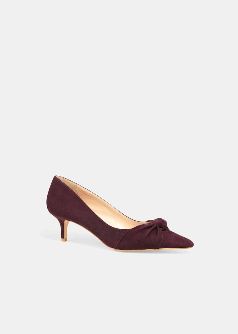 Carrie Kitten Heel Court Shoe