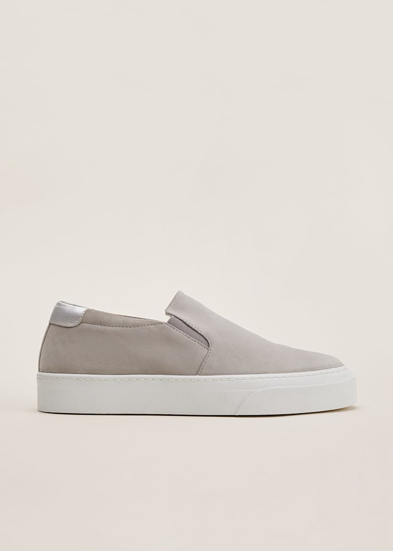 Next slip on trainers sale