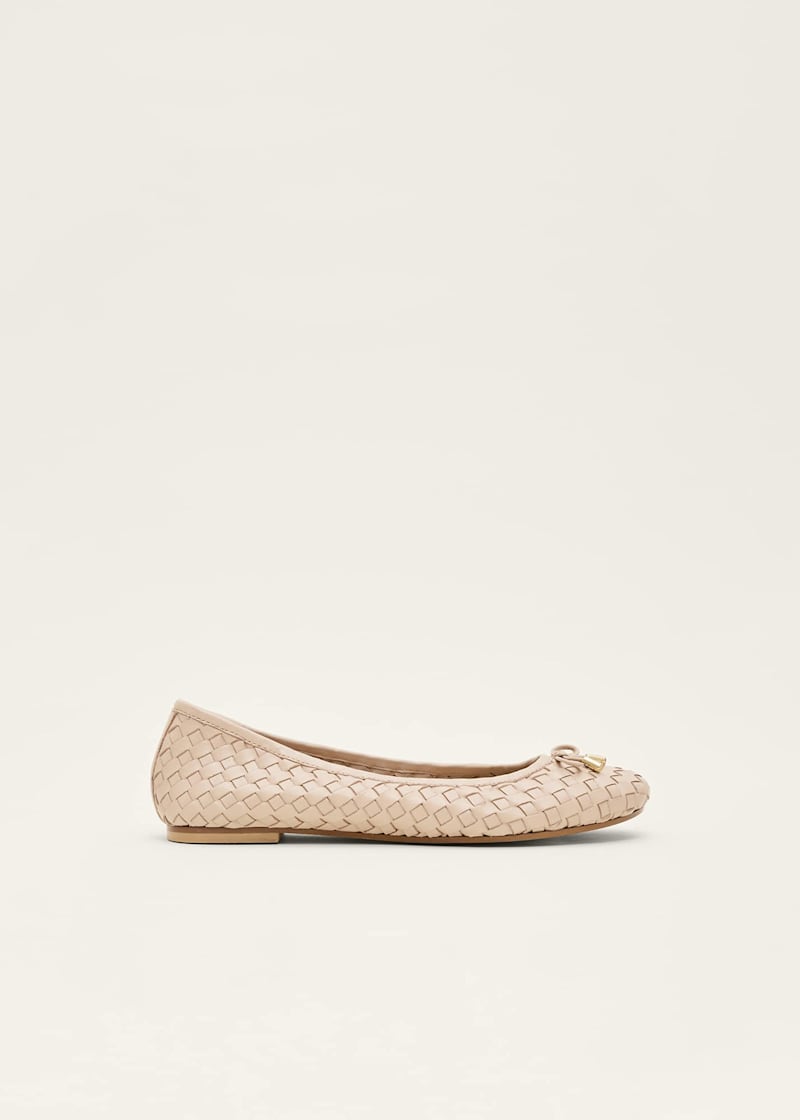 Woven ballet pumps outlet