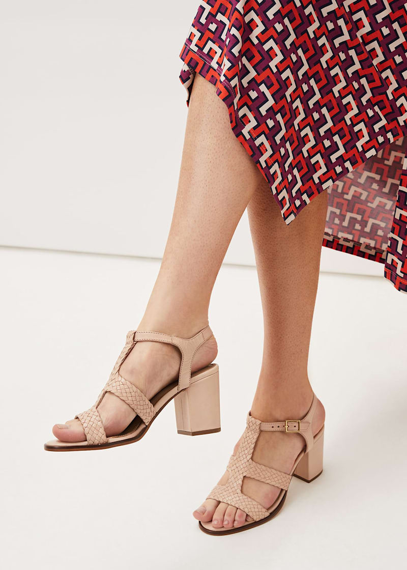 Nude t bar sales heels