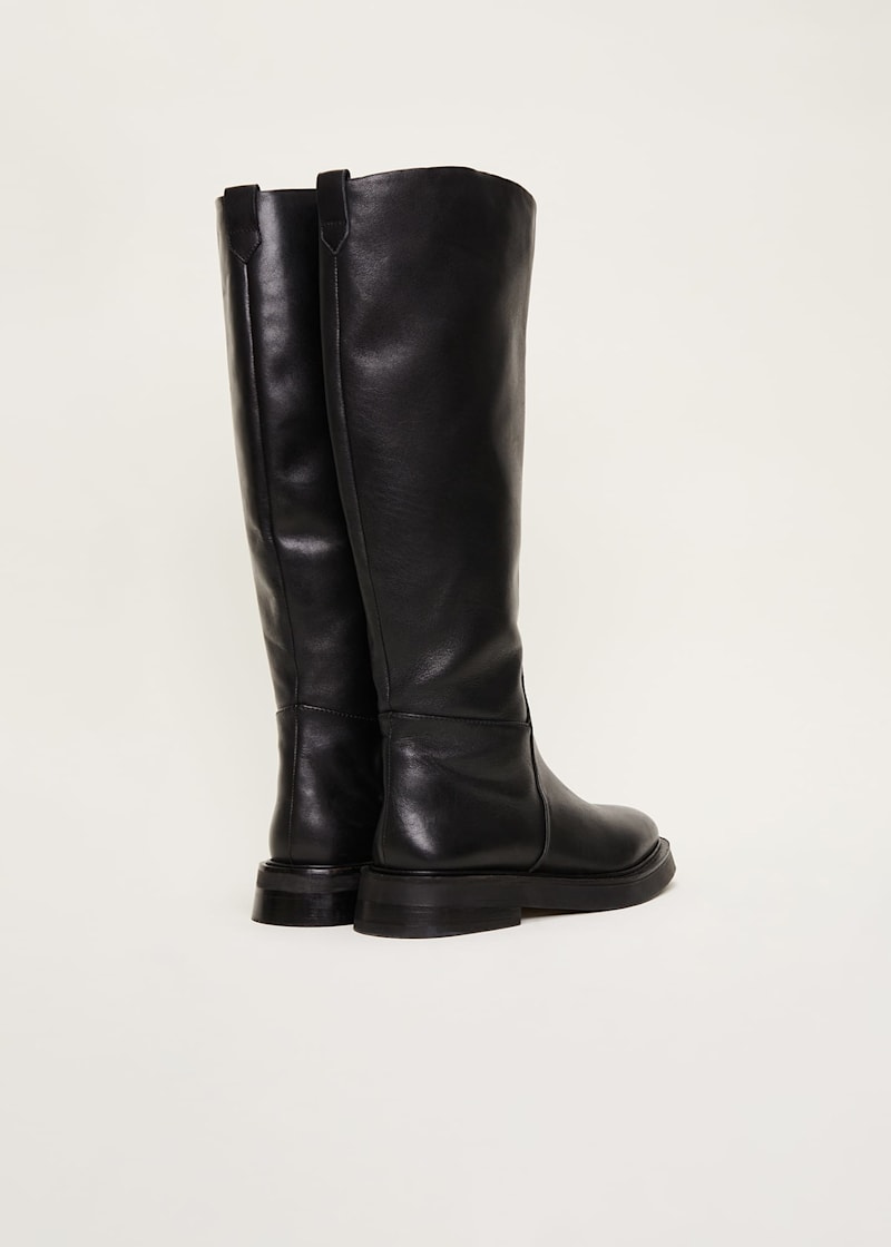 Cheap high on sale knee flat boots