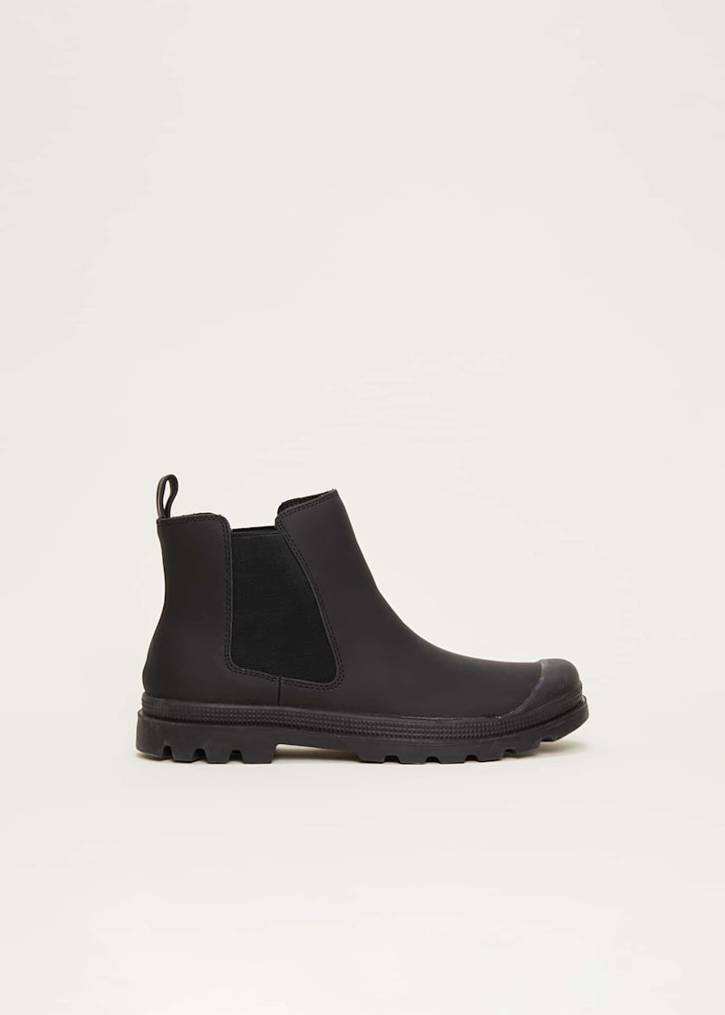 Grey chunky sale chelsea boots