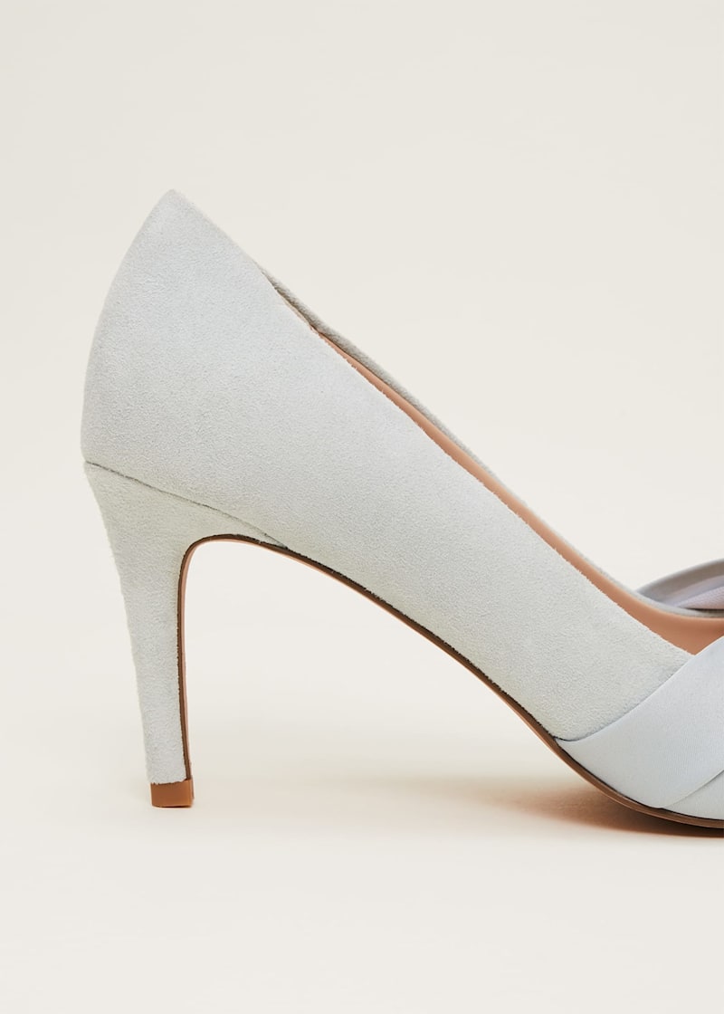 Satin Twist Peeptoe Shoe